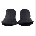 thumbnail image 3 of Guantes cálidos para cochecito - Tela impermeable extra gruesa anticongelante de invierno para cochecitos - Negro, 3 of 5