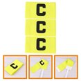 thumbnail image 4 of 3pcs Wear-resistant Captain Armbands Convenient Captain Bands Portable Football Bands, 4 of 9