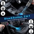 thumbnail image 2 of Aspiradora de mano para coche KMM, 4 en 1, 16000 Pa, alta potencia, 120 W, 3 velocidades ajustables, luz LED y boquillas múltiples para coche, hogar, oficina y mascotas., 2 of 5