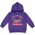 thumbnail image 2 of Inktastic Daddy's Racing Princess Pink Race Car Toddler Hoodie, 2 of 4