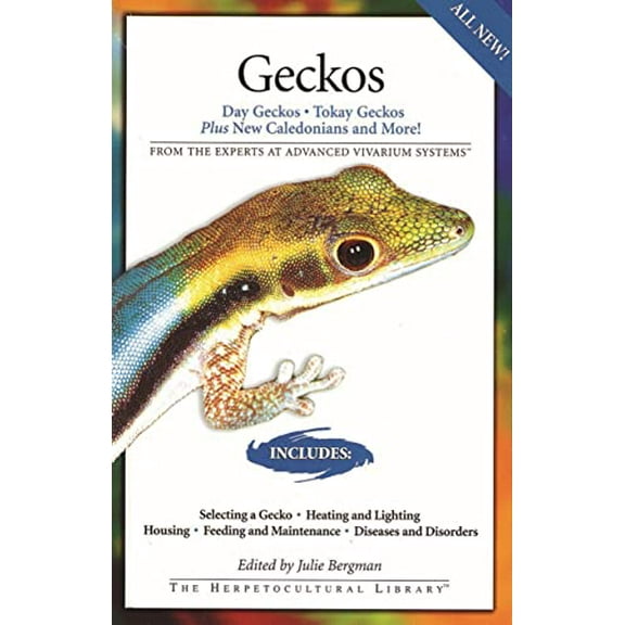 Pre-Owned Geckos: Day Geckos, Tokay Geckos Plus New Caledonians and More! (The Herpetocultural Library) Paperback - USED
