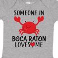 thumbnail image 4 of Inktastic Someone in Boca Raton Loves Me Boys or Girls Baby Bodysuit, 4 of 5