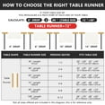 thumbnail image 4 of Indian Tribal Style Luxury Table Runner Dining Table Wedding Party Cake Floral Tablecloth ration, 4 of 4