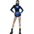 thumbnail image 1 of Disfraz de samurái femenino para Halloween, tallas S a XXL, disfraz de Naruto, uniforme COS, disfraz de ninja para cosplay, 1 of 6