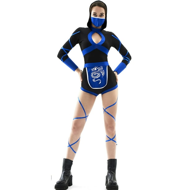 Disfraz de samurái femenino para Halloween, tallas S a XXL, disfraz de Naruto, uniforme COS, disfraz de ninja para cosplay