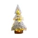 thumbnail image 4 of Árbol de Navidad de mesa compacto con copos de nieve para interiores y fiestas 5cm, 4 of 8