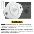 thumbnail image 7 of Tzou 2 PACK 8577274 Dryer Thermistor Compatible for Whirlpool Maytag Dryer Replaces 3976615 AP3919451 WP8577274 PS993287 3390292 PS11746740, 7 of 7