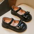 thumbnail image 4 of Mepaouo Girls School Shoes Uniform Mary Jane Flats Toddler Wedding Party Dress Shoes for Little Kids Black, 4 of 7