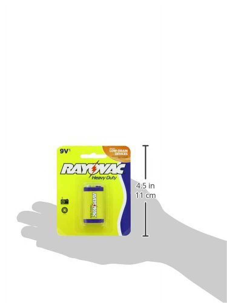 Rayovac D1604-1F - 9V Heavy-Duty Battery