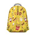 thumbnail image 3 of Egg Print Campus Backpack - Durable Bookbag for Students, Trendy Egg-Themed Design, Lightweight Laptop Bag for School & Work, 3 of 6