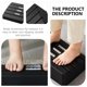 thumbnail image 3 of FESTFENDS Roller Footrest Con Rodillos Ergonomico Para Oficina Y Hogar En Material PP Negro, 3 of 8