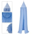 thumbnail image 2 of Decoración del hogar, mosquitera con dosel para cama, mosquitera redonda con dosel para cama, la mejor de su clase, 2 of 8