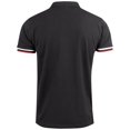 thumbnail image 3 of Clique - Polo Newton Detalle de Rayas para Hombre (Negro), 3 of 4
