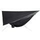 thumbnail image 4 of Hamaca para acampar con red, lona para tienda de campaña, lona para lluvia para Patio, patio trasero, mochilero negro y negro, 4 of 8
