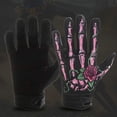 thumbnail image 5 of Motorcycle Riding Gloves Skeleton Pattern Touchscreen Cycling Gloves Breathable Anti-slip Outdoor Gloves for Men Women, 5 of 5