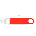 thumbnail image 5 of 3 Pack Heavy Duty Stainless Steel Flat Bottle Opener, Solid and Durable Beer Openers, Red, Black, Green, 7 Inches, 5 of 5