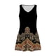 thumbnail image 4 of MKLEKYY Trajes De Baño Mujer Womens Summer Dresses 2024 Loose V Neck Sleeveless Swimsuit Coverup With Pockets Floral/Plain/Eyelet, 4 of 5