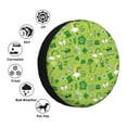 thumbnail image 4 of Haiem Spare Tire Cover , Wheel Cover with St. Patrick's day1 printed, Camper Spare Tire Cover Fit for Jeep Wrangler Rv SUV Truck Travel Trailer-15 inch, 4 of 6