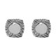 thumbnail image 2 of Kearding Funda para silla Funda protectora Asiento elástico Conjunto de protección para computadora Espesar Sólido Oficina Hogar Boda Sillón Gris plateado/Alfombrilla de asiento 2Conjunto, 2 of 6