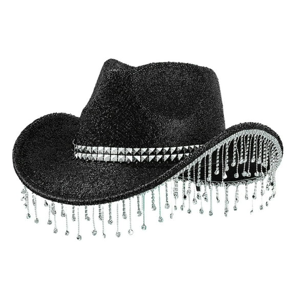 Uqiangy Cowboy Hats for Men Western Brown Cowboy Hat Western Hats for Women Brown Cowboy Hat for Women Cowboy Hats for Men Straw Cowboy Hat Straw Hats for Women Black