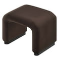 thumbnail image 4 of Modway Tabouret Cascade en Velours Performance Koda Noir Chocolat Brun, 4 of 10