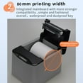thumbnail image 3 of Pos Printer, 80mm USB Thermal Receipt Printer, Waterproof Restaurant Kitchen Printer with Auto Cutter, for Win2000 2003 Xp Vista 7 8 10 , Esc Pos, 3 of 8