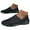 Black, variant on Flat Walking Shoes for Women Men Mesh Backless Fashion Sneakers Tennis Slip on Loafers Black 7