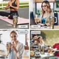 thumbnail image 7 of Modern 40oz Tumbler– Stainless Steel Insulated Tumbler with Handle and Straw, Large Capacity Travel Cup for Hot & Cold Drinks, 7 of 7