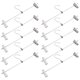 thumbnail image 1 of Perchas para Pantalones, Falda con Clips Que Ahorran Espacio, Ajustables Ropa, Paquete de 10, 1 of 5