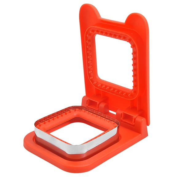 vnanda Sandwich Cutting Mold Diy Food Grade Stainless Sandwich Cutter with Filling Seal Reusable Durable Sandwich Cutting Tool for Baking Includes Bread