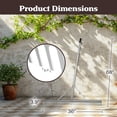 thumbnail image 6 of Pure Garden 36in Landscape Rake - Aluminum Metal Rake and Lawn Care Gloves, 6 of 7