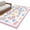 Pink, variant on Rainbow Sunshine Area Rugs 2.7'x5', Washable Small Throw Rugs for Kitchen Bedroom, Rainy Cute Pink Border Indoor Outdoor Rug Non-Slip Low Pile Carpet Runner Reversible Floor Mats