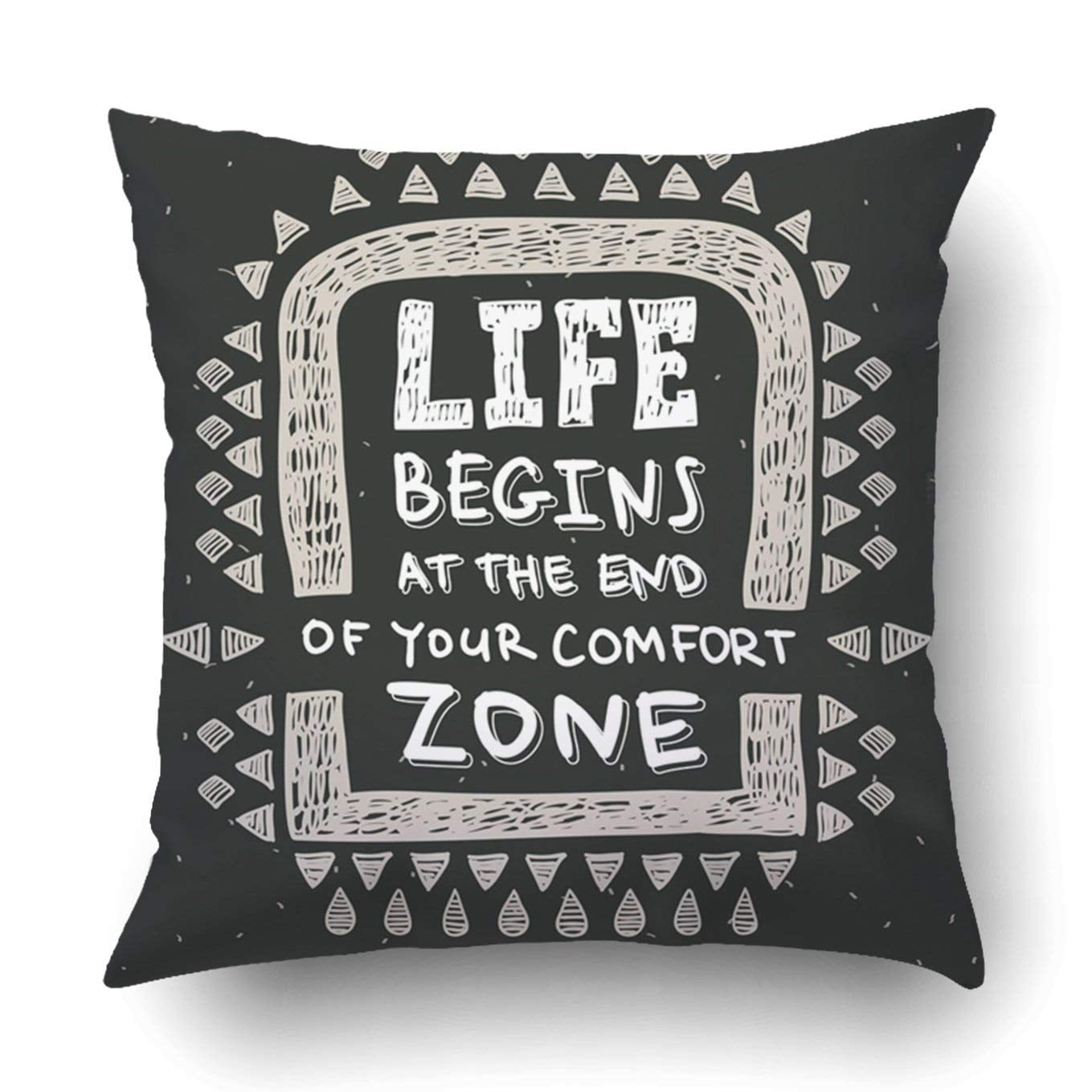 18x18 Cozy Living At Home Decoration Family is Where Life Begins and Love Never Ends-Quote Throw Pillow Multicolor 18x18 Cozy Living At Home Decoration Family is Where Life Begins and Love Never Ends-Quote Throw Pillow Multicolor