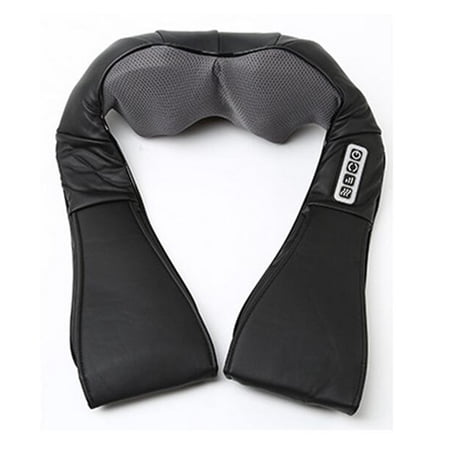 LDPT European Plug DC12V 25W Shiatsu Kneading Neck Back Leg Waist Body Shoulder Massager W/ Heat