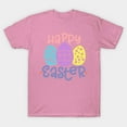 thumbnail image 4 of JeashCHAT Easter Tshirt for Women Easter Bunny Rabbit Egg Print 2021 Easter Eggs Happy Easter Print Men And Women Loose Plus Size Short Sleeves, 4 of 7