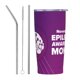 thumbnail image 1 of Noviembre es el mes nacional de concientización sobre la epilepsia Vaso de acero inoxidable con tapa Taza de viaje de 20 oz Taza térmica portátil, 1 of 7