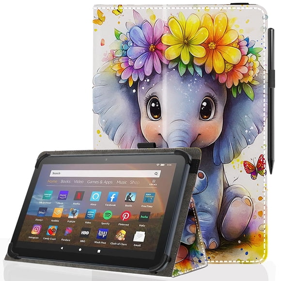 Funda universal para tablet Pudiceva de 10 a 10,5" con soporte para lápiz
