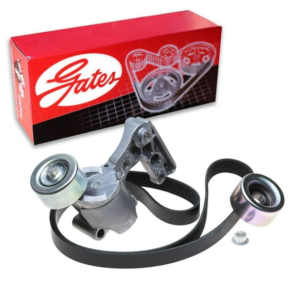 Gates Complete Serpentine Belt Drive Component Kit compatible with Toyota Camry 3.5L V6 2012