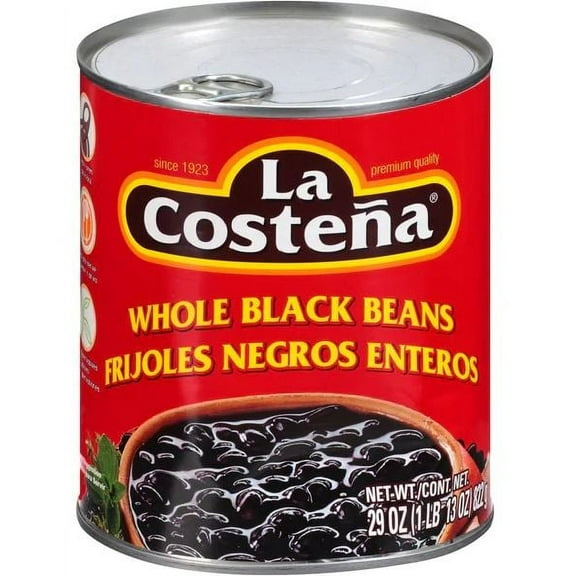 La Costena Black Beans 29 oz (Pack of 3)