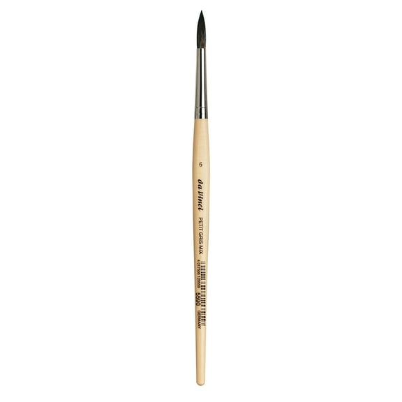 da Vinci Brush Petit Gris Mix Watercolor Brush, Round, 6