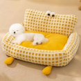 thumbnail image 2 of Super Warm Dog Bed Winter Dog Cat Sleeping Sofa Kennel Thickened Dog Cushion For Small Medium Large Dogs Chihuahua Teddy ShopWise Round, 2 of 7