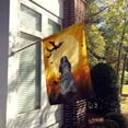 thumbnail image 2 of Halloween Cocker Spaniel Black Flag Canvas House Size, 2 of 4