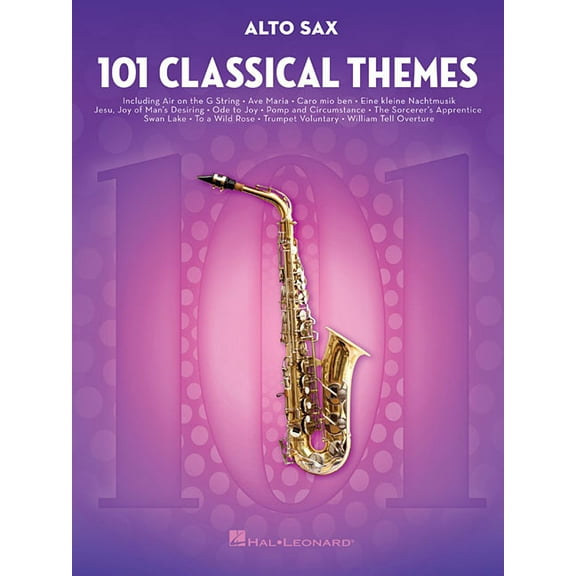 101 Classical Themes for Alto Sax, (Paperback)