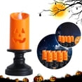 thumbnail image 4 of Popular! Illuminated Halloween Garland Halloween Lit Garland Black Garland Clearance Ghost, 4 of 5
