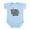 Sky Blue, variant on CafePress - Infant Bodysuit - Baby Light Bodysuit, Size Newborn - 24 Months