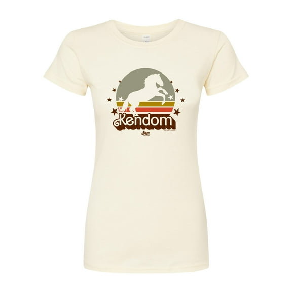 Barbie The Movie - Kendom Western - Juniors Fitted Graphic T-Shirt