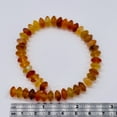 thumbnail image 4 of Carnelian Agate Half Strand Roundel Beads | 8x4mm | Orange | 44 Beads |, 4 of 9