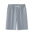 thumbnail image 3 of BXINGOHAI Cargo Shorts Men 2025 Summer Leisure Sports Running Men Shorts Gray,3XL, 3 of 5