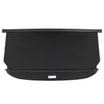 thumbnail image 3 of Ikon Motorsports Retractable Rear Trunk Security Cargo Cover Tonneau Luggage Shade Compatible With 2024-2026 Hyundai Santa Fe, Carbon Fiber Print, 3 of 9