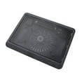 thumbnail image 2 of Laptop Fan Cooling Pad with Big Fans, Portable 2 in 1 USB Port, Blue LED Light, Adjustable Stand, 2 of 5